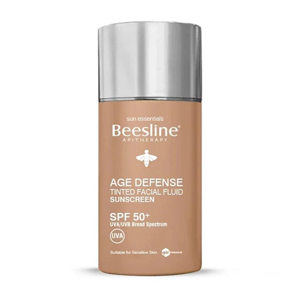 Beesline, Age Defense Tinted Facial Fluid Sunscreen Spf50 40ml