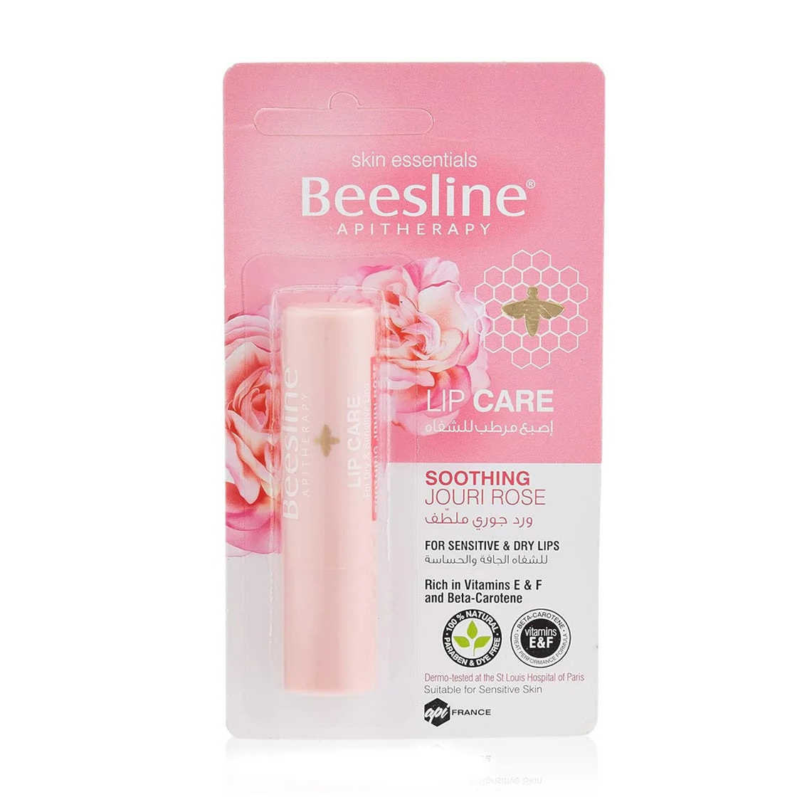 Beesline, Lip Care Soothing Jouri Rose 4g
