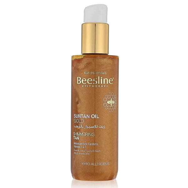 Beesline, Suntan Oil Gold Shimmering Tan 200ml