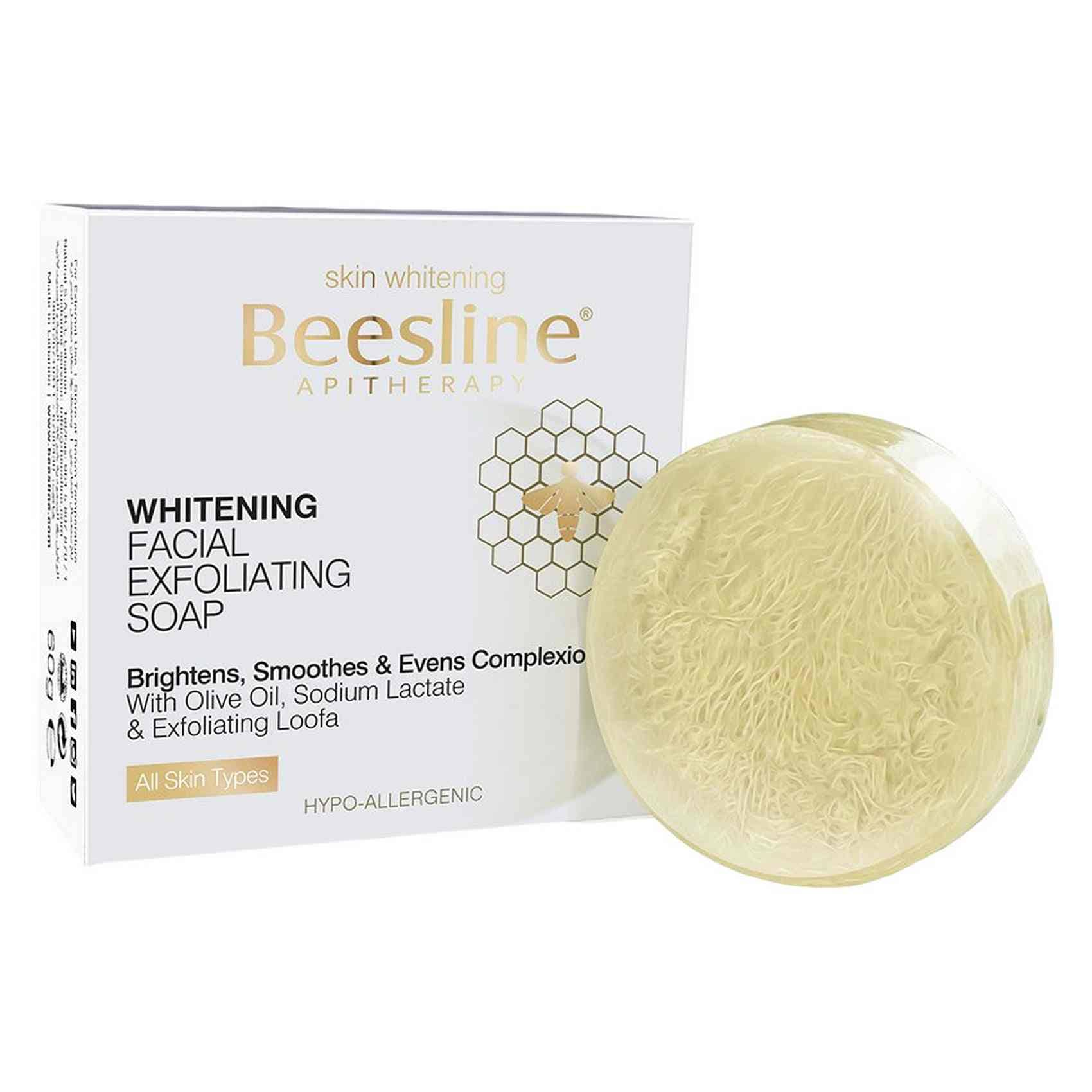 Beesline, Whitening Facial Exfoliating Soap 60g