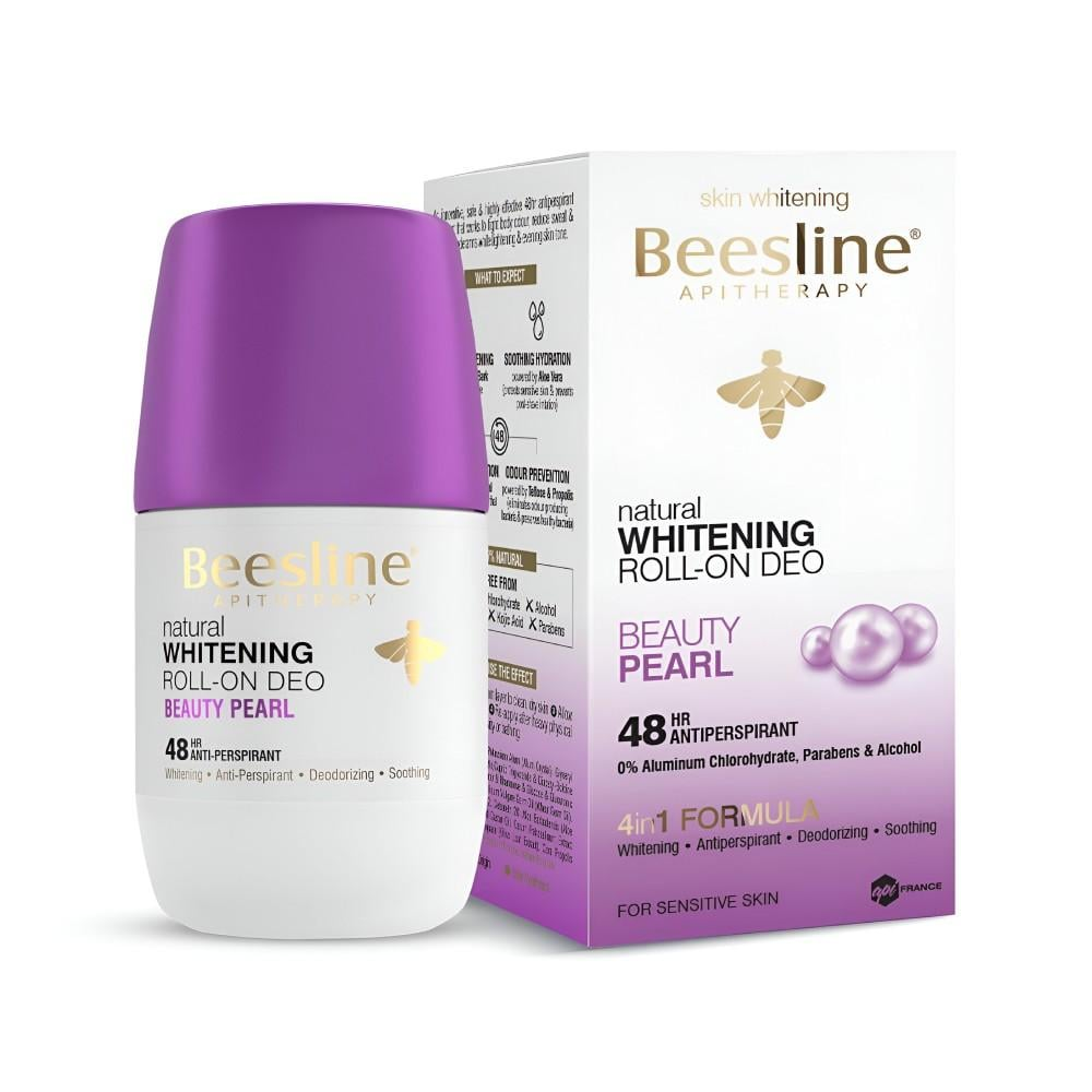 Beesline, Whitening Roll On Deo Beauty Pearl 50ml