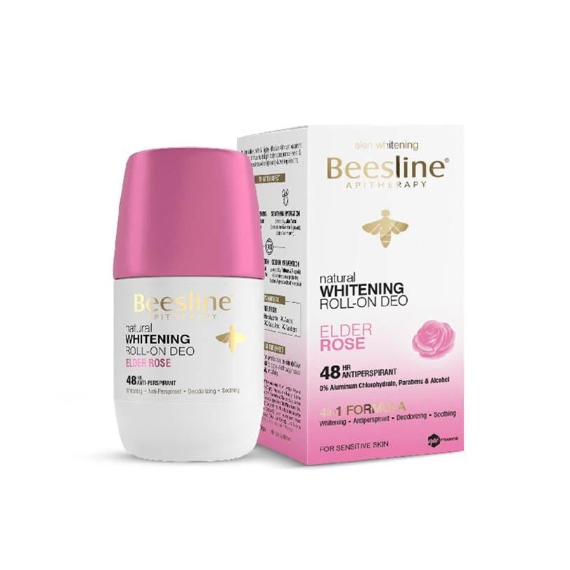 Beesline, Whitening Roll On Deo Elder Rose 50ml