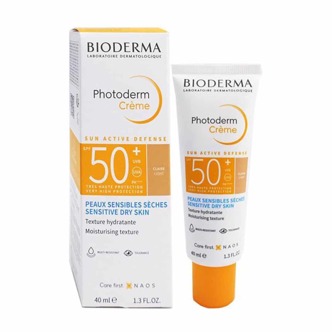 Bioderma, Photoderm Crème Sun Active Defense SPF50+ UVA/UVB 40ml