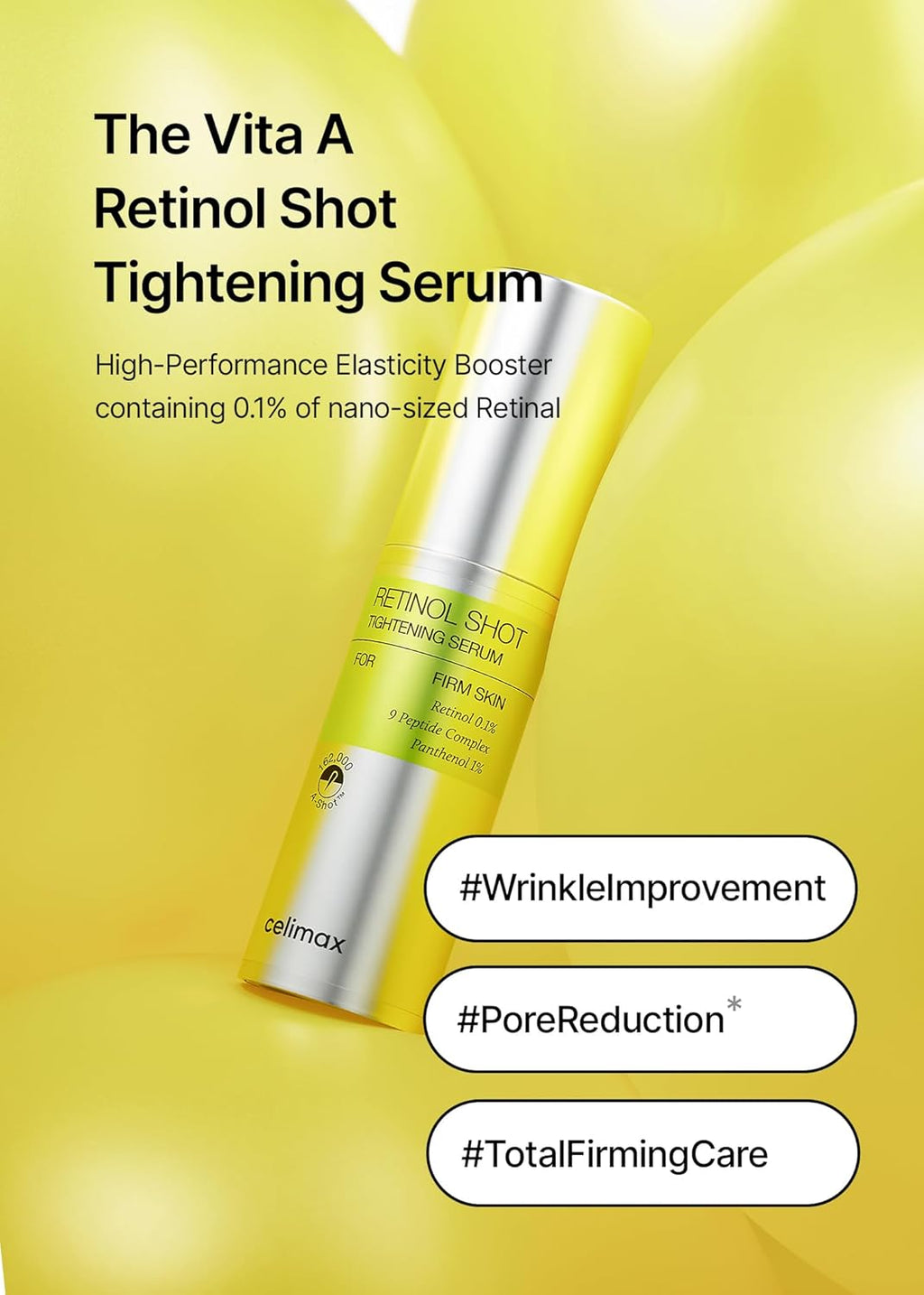 Celimax Retinaol Shot Tightening Serum for Firm Skin 30ML