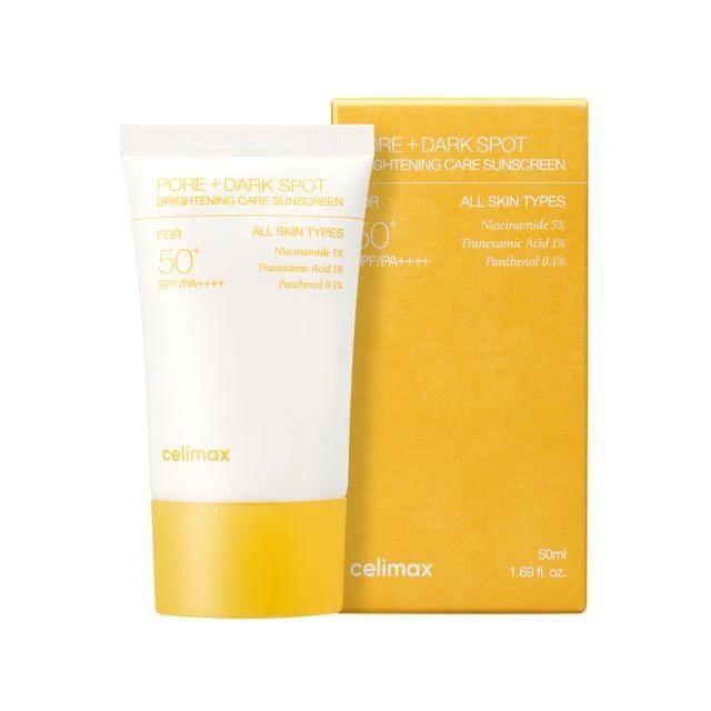 Celimax, Pore + Dark Spot Brightening Care Sunscreen SPF50+ PA++++ 50ml