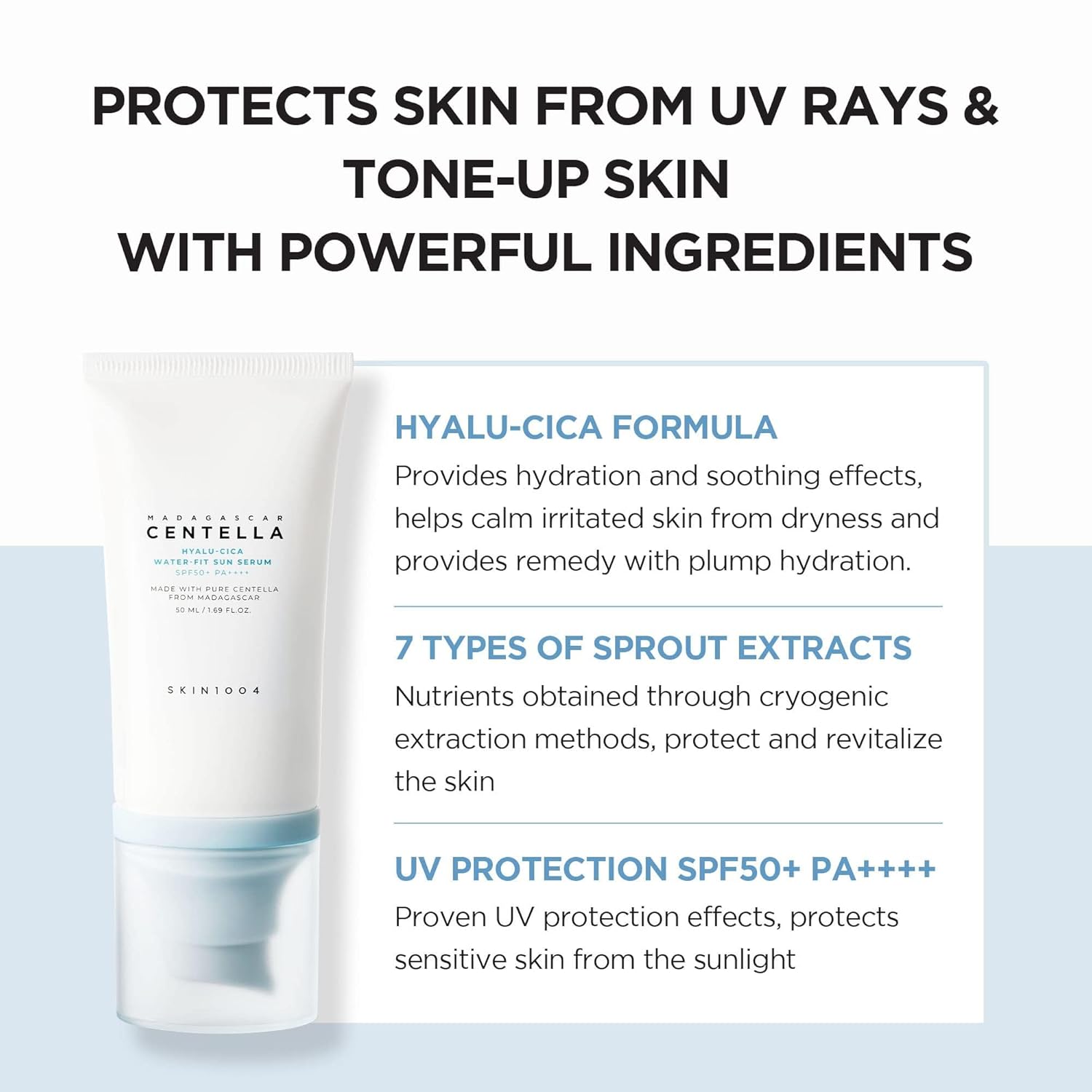 Centella Hyalu-Cica Water-Fit Sun Serum SPF50+