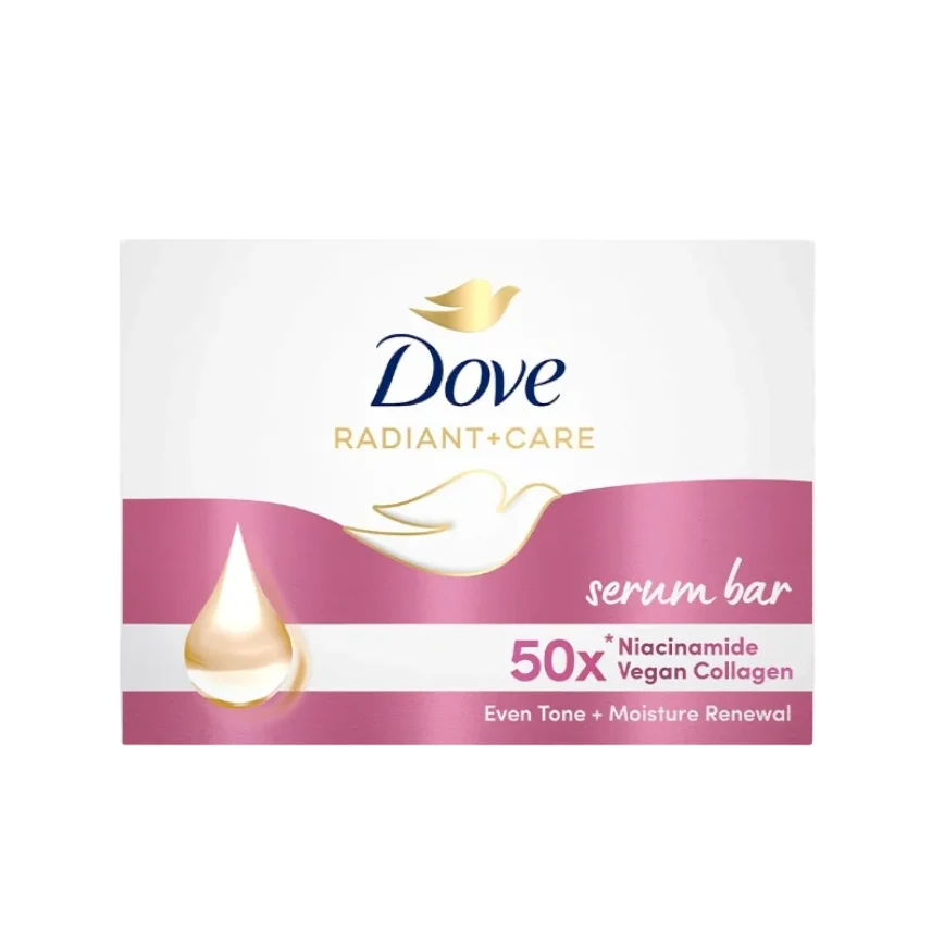Dove, Radiant + Care Serum Bar 50x *Niacinamide Vegan Collagen