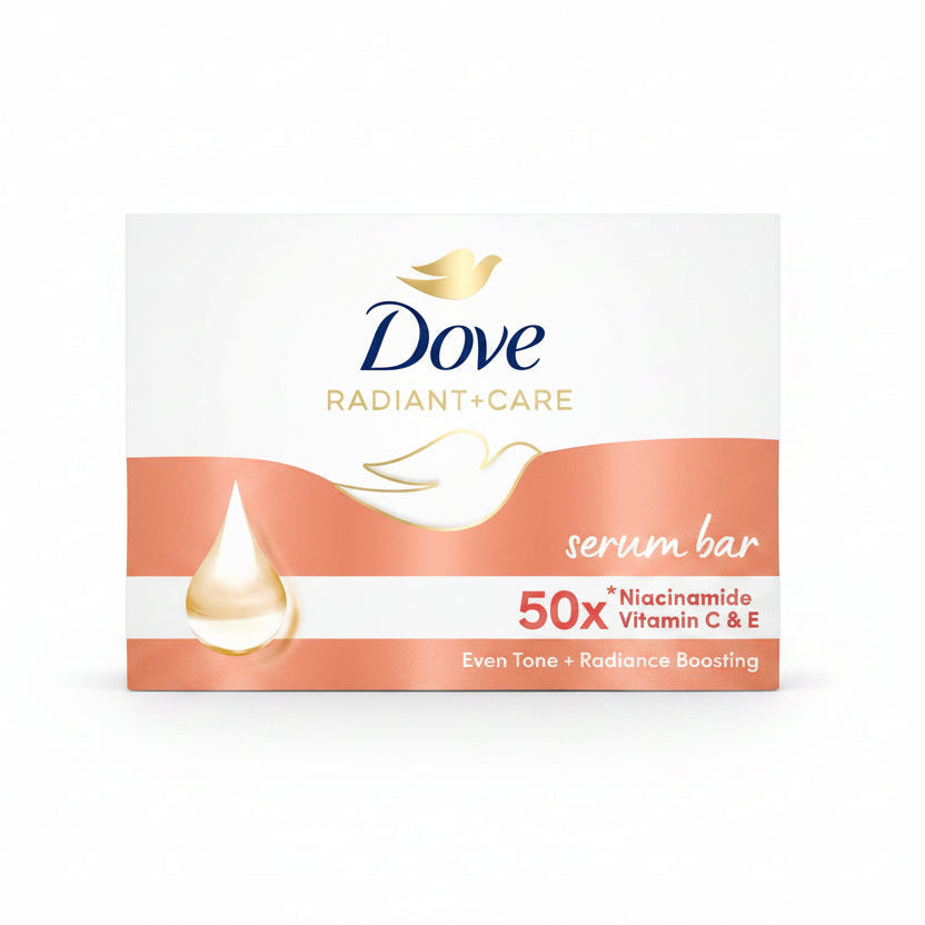 Dove, Radiant + Care Serum Bar 50x *Niacinamide Vitamin C & E