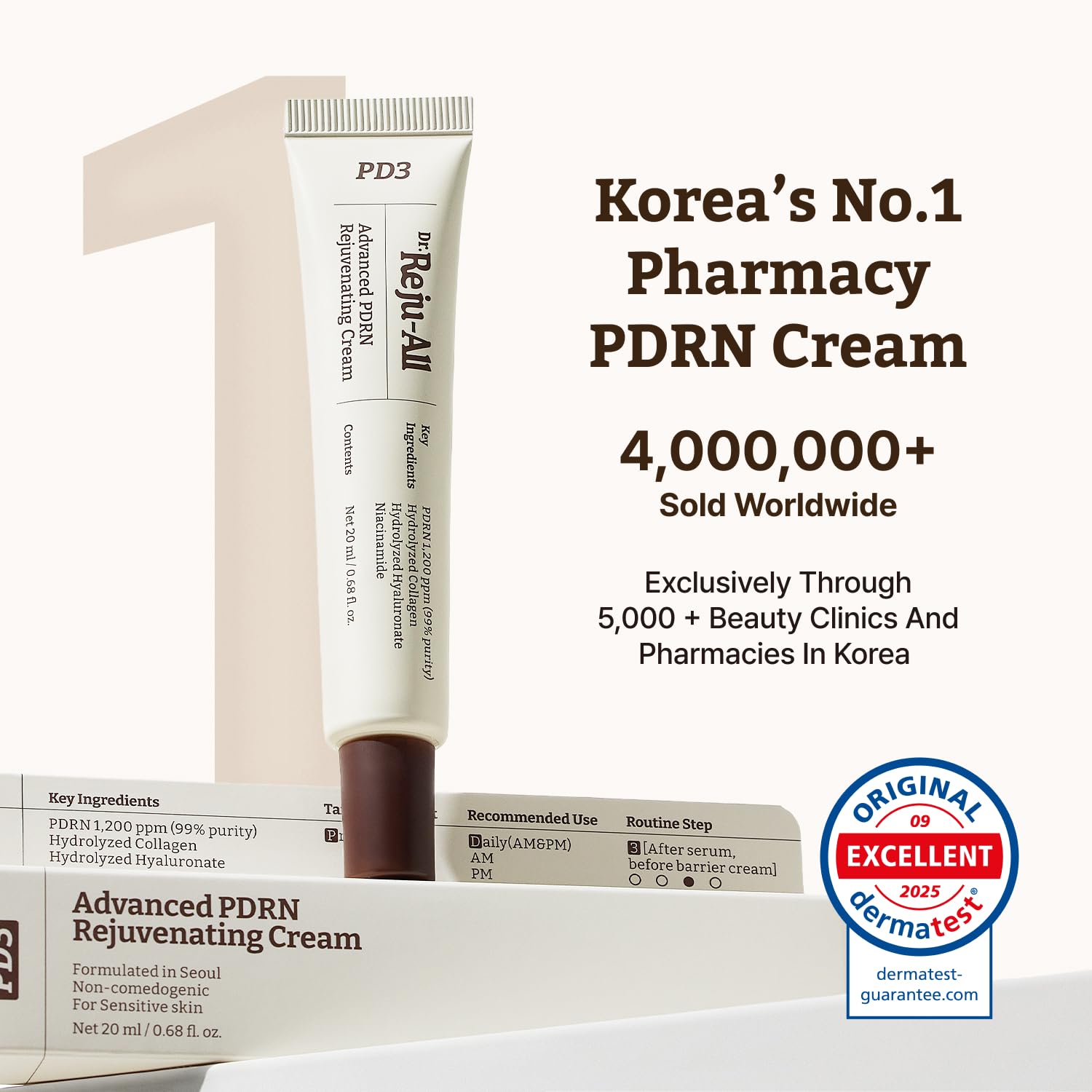 Dr. Reju-All Advanced PDRN Rejuvenating Cream 20ML