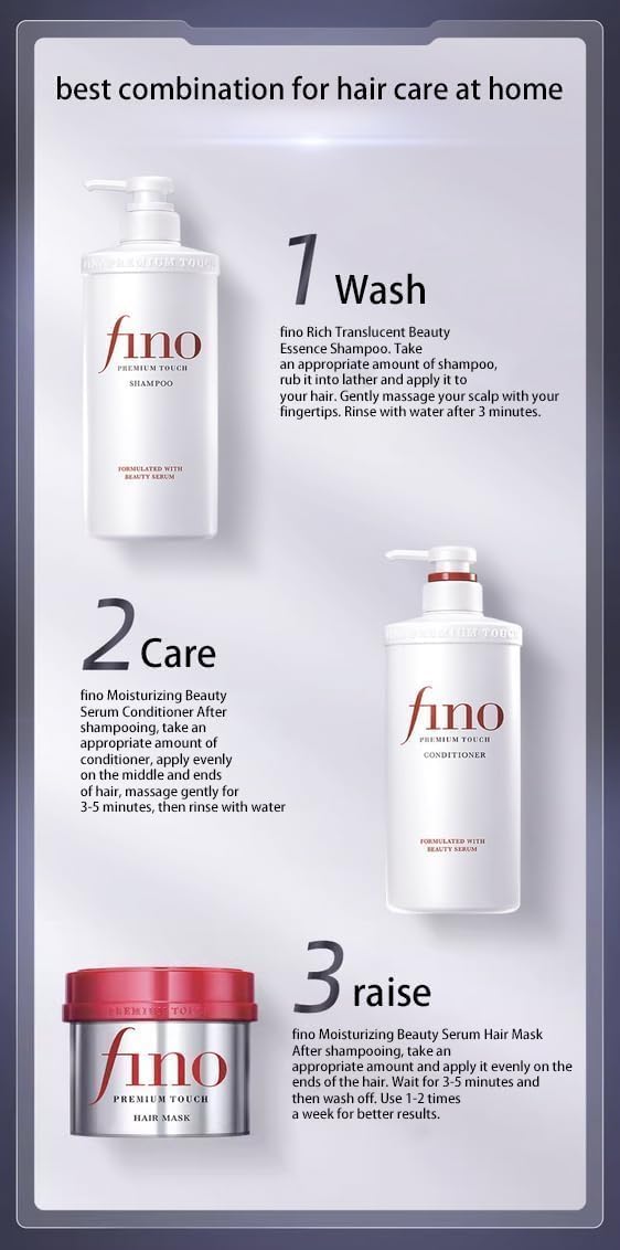 Fino Premium Touch Shampoo 550ML