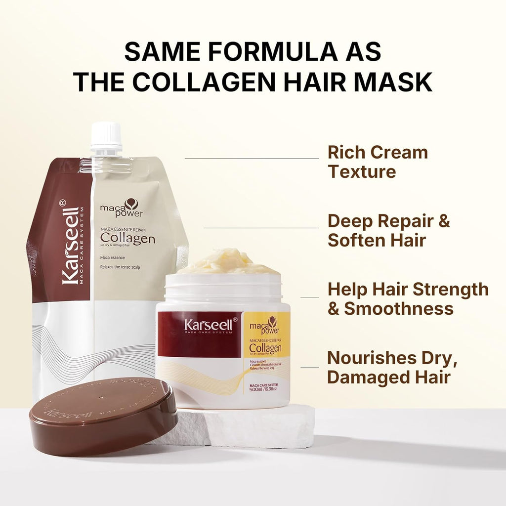 Karseel Argam Oil Collagen Argan Super Detangle Conditioner 500ml