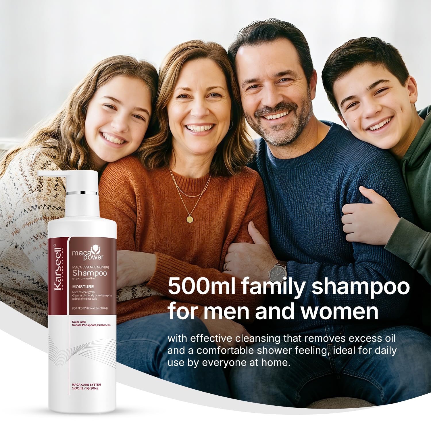 Karseel Argan Oil Collagen Argan Nourishing Shampoo 500ml