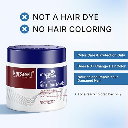 Karseel Blue Hair Mask 500ml