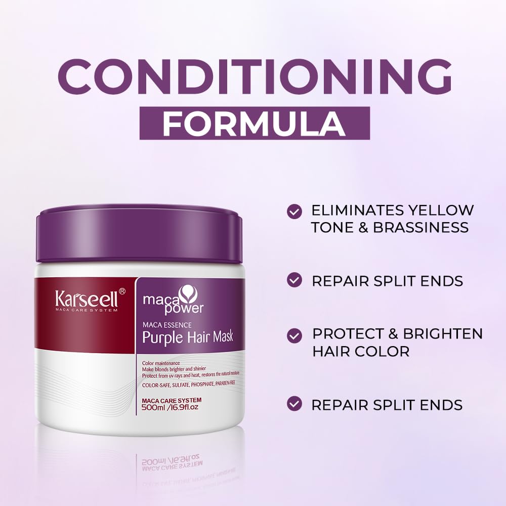 Karseel Purple Hair Mask
