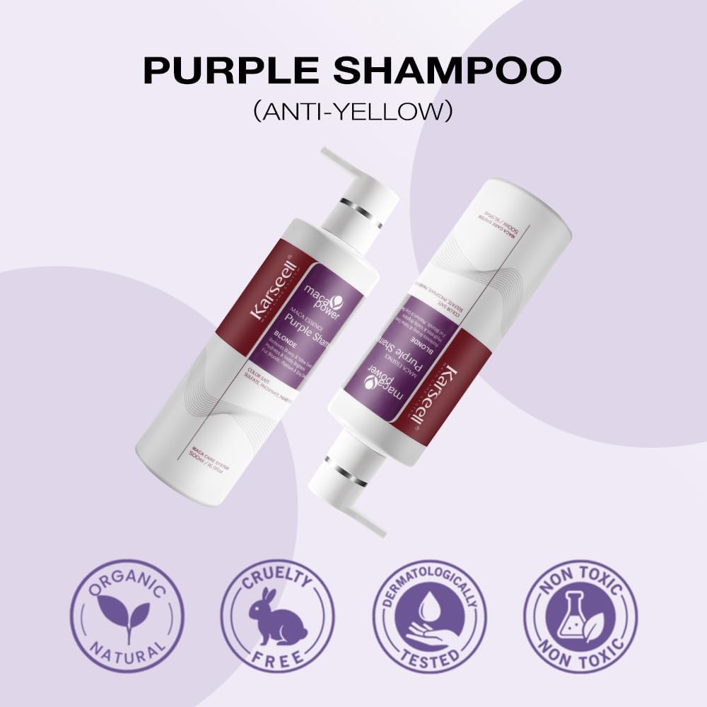 Karseel Purple Shampoo Blonde 500ml