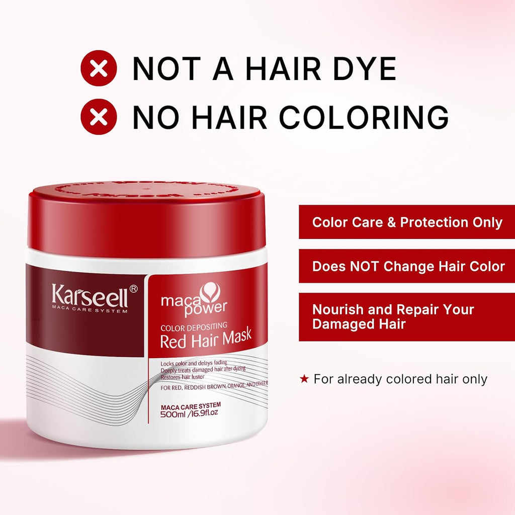 Karseel Red Hair Mask 500ml