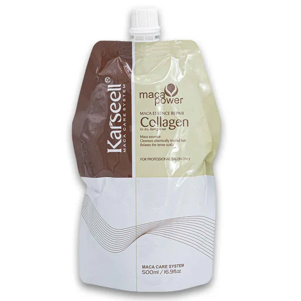 Karseell, Maca Essence Repair Collagen Hair Mask for Dry, Damaged Hair Professional Salon Only 500ml
