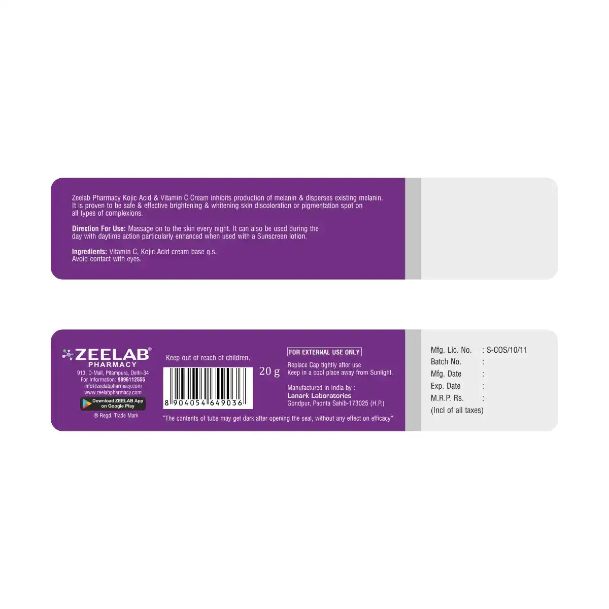 Kojic Acid Hand&Body Cream 360ML