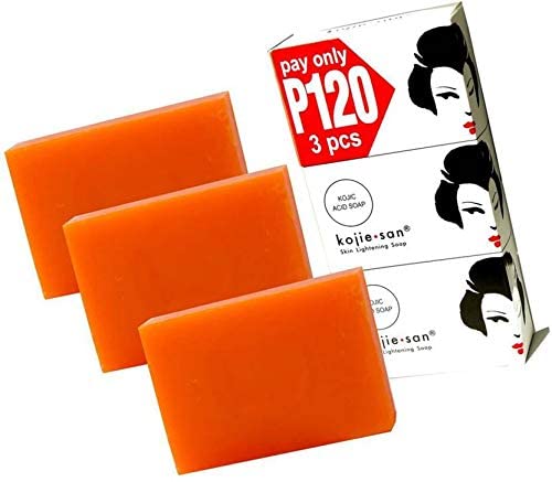 Kojic Acid Skin Lightening Soap Value Pack of 3 (3x65G)