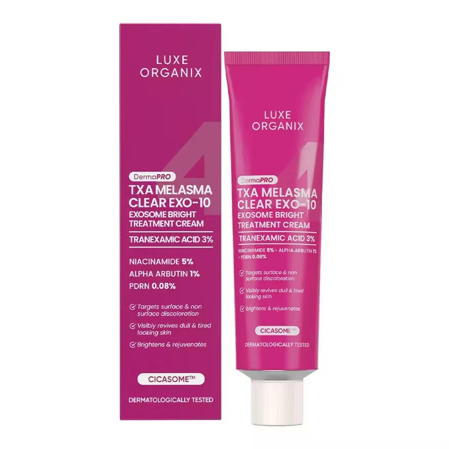 Luxe Organix TXA Melasma Clear EXO-10 Bright Treatment Cream 30g