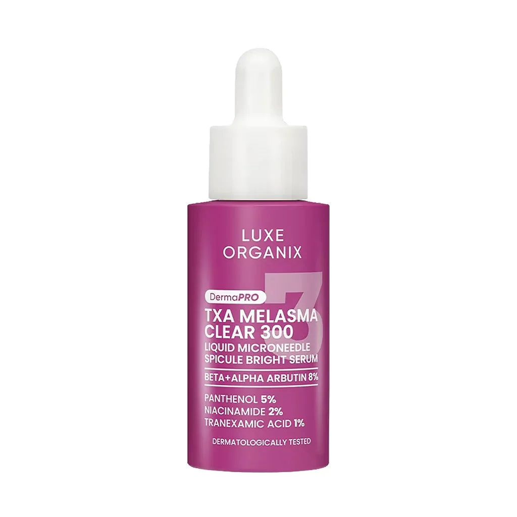 Luxe Organix, TXA Melasma Clear 300 Liquid Microneedle Spicule Bright Serum 30ml