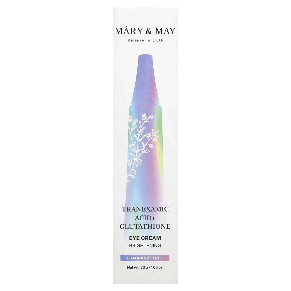 Mary&May, Tranexamic Acid + Glutathione Eye Cream (Fragrance Free) 30g