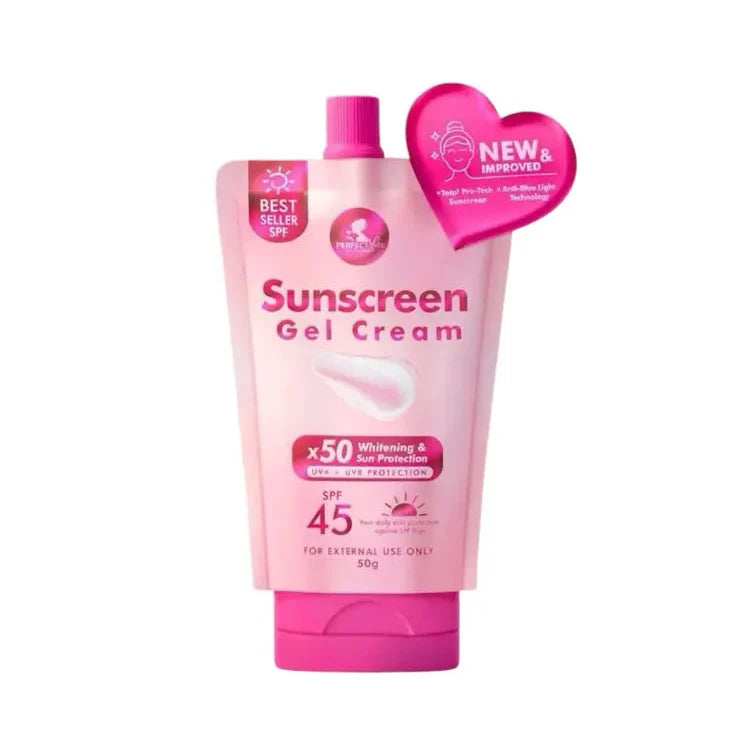 Perfect Skin, Sunscreen Gel Cream SPF45 50g