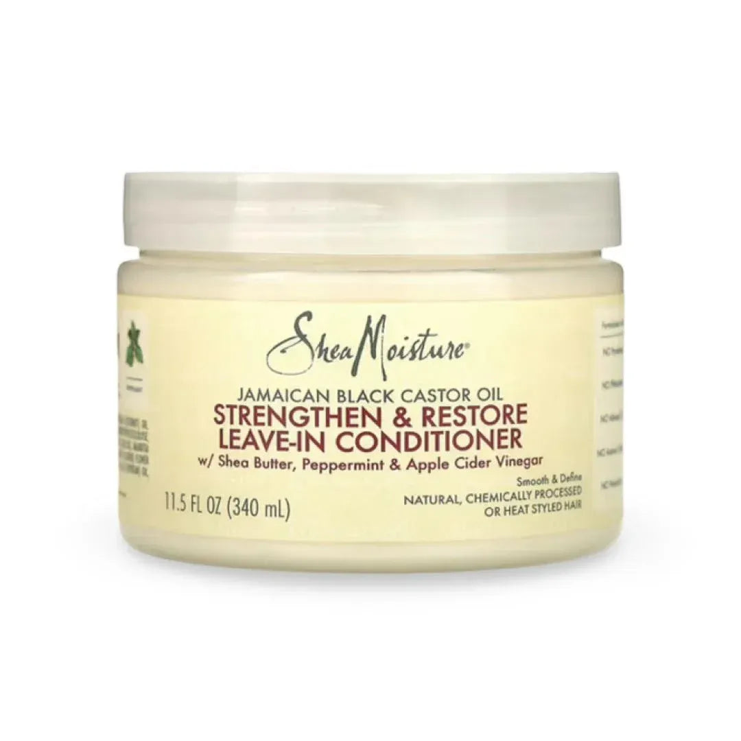 Shea Moisture, Jamaican Black Castor Oil Strengthen & Restore Leave-In Conditioner 340ml