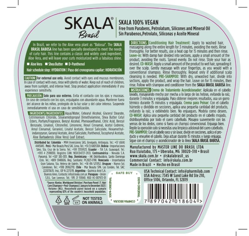 Skala Babosa 2 In 1 Hair Cream