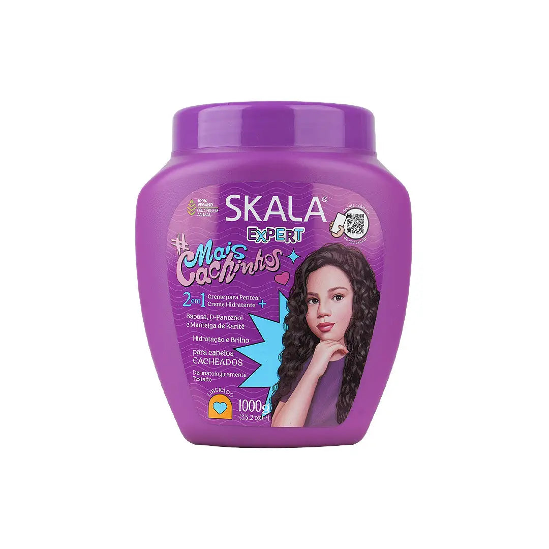 Skala Expert, Mais Cachinhos 2in1 Treatment Cream+Leave In Curly Hair 1000g