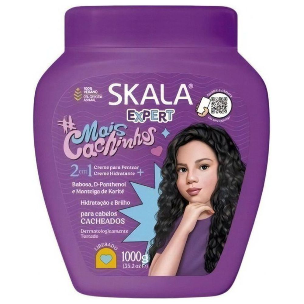 Skala Mais Cachinhos 2 In 1 Hair Cream 1000G