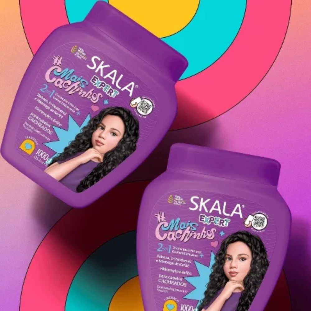 Skala Mais Cachinhos 2 In 1 Hair Cream 1000G