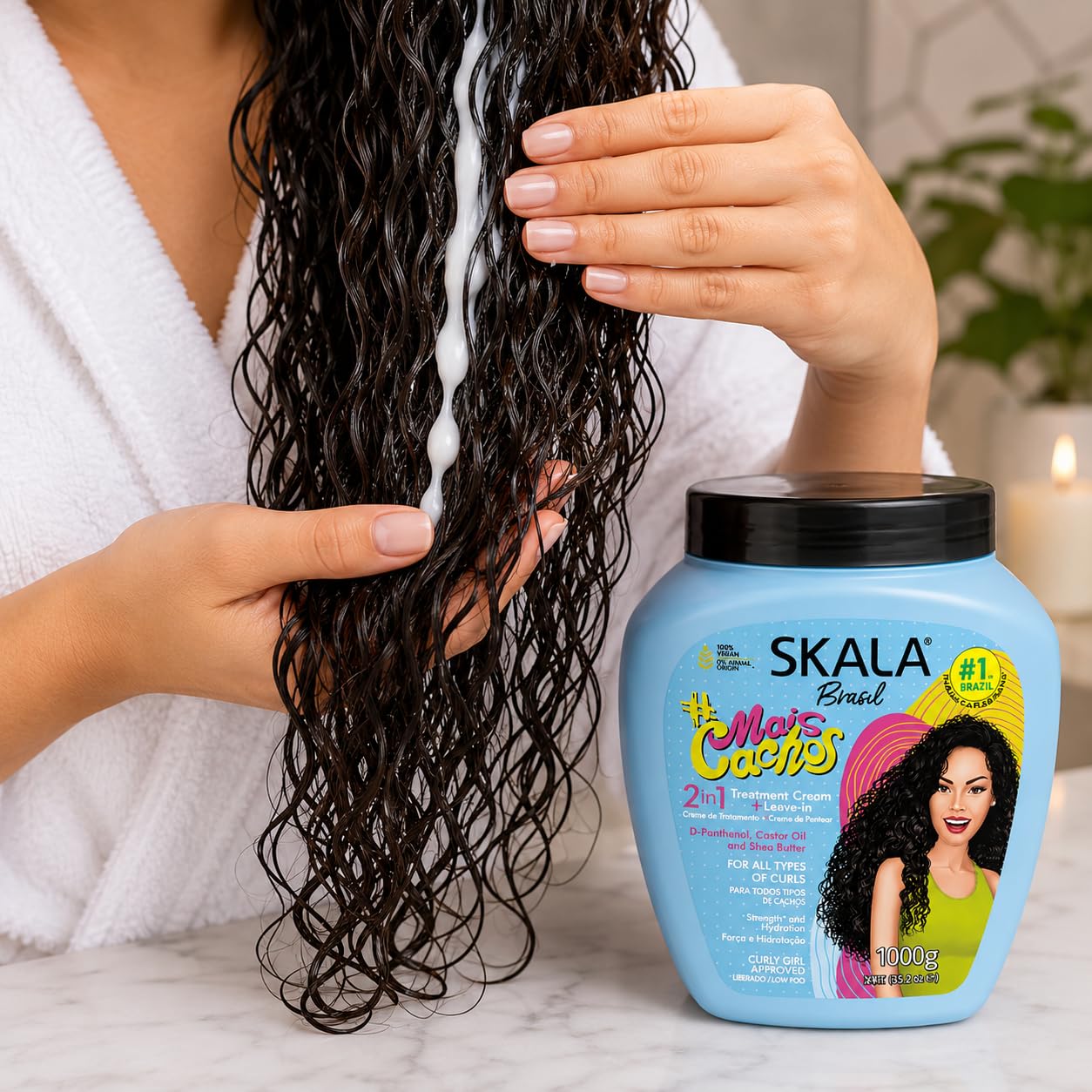 Skala Mais Cachos 2 In 1 Hair Cream