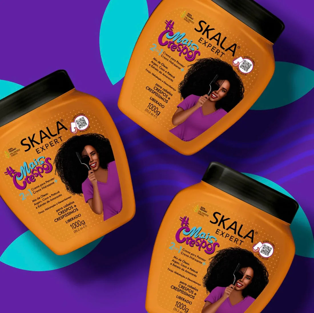 Skala Mais Crespinhos 2 In 1 Cream