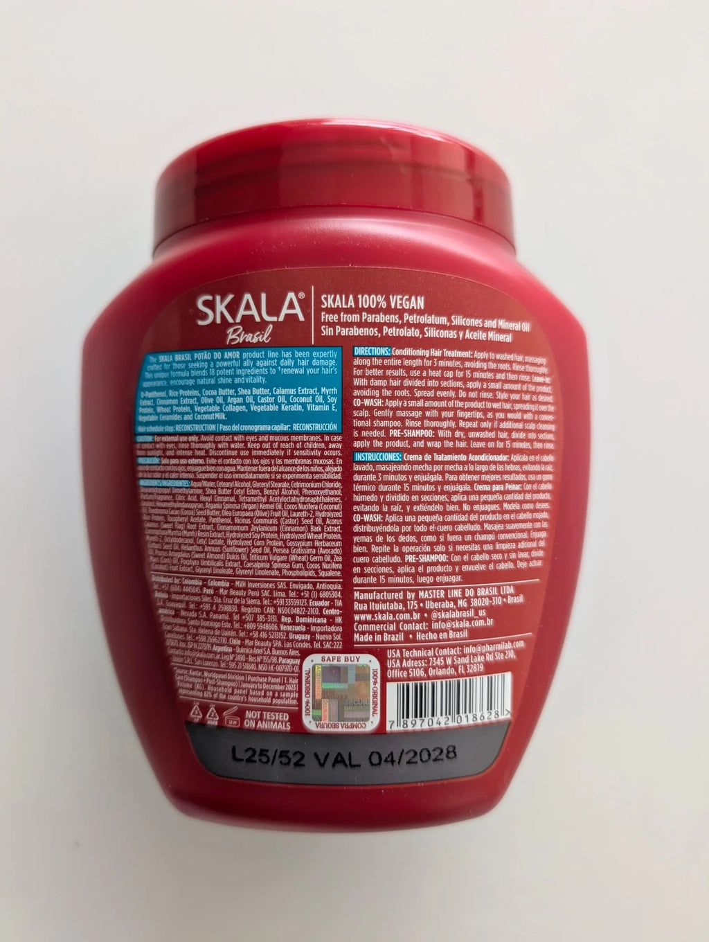 Skala Potao Do Amor 2 In 1 Hair Cream
