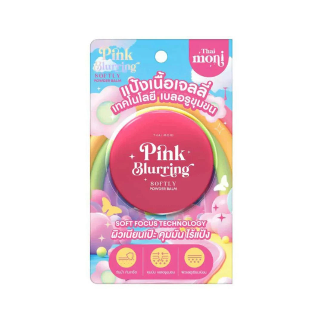 THAI MONI, Pink Blurring Softly Powder Balm 8g