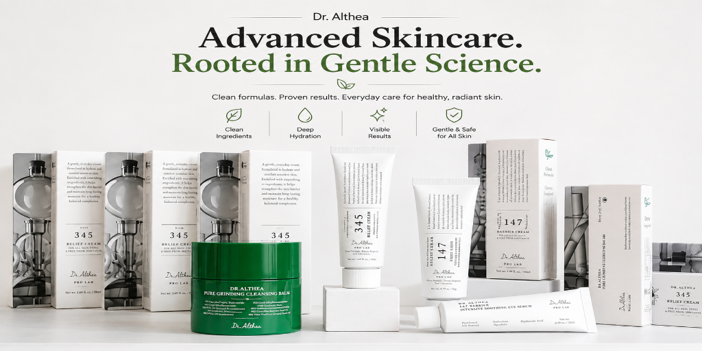 Dr. Althea - Advanced Skincare. Rooted in Gentle Science.